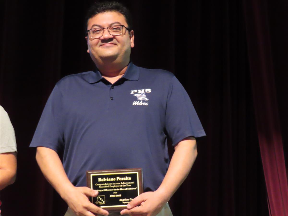 Classified Staff Member of the Year